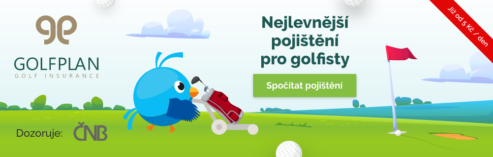 Golfové pojištění GOLFPLAN